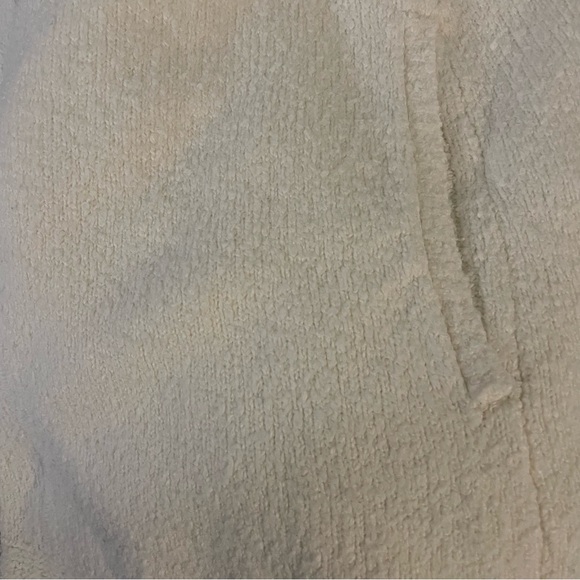 J Jill Cream Cozy  Knit Cowl Neck Sweater Pocket Dress - Picture 7 of 8